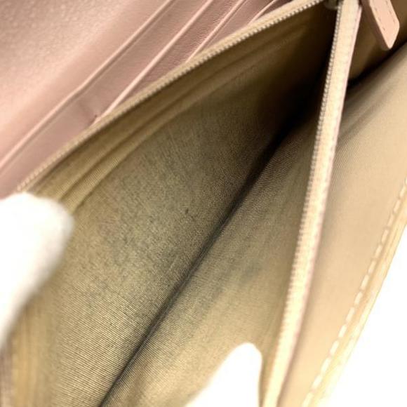 Dior Trotter Long Wallet with Lid Coin Case Pink Beige - Picture 7 of 9